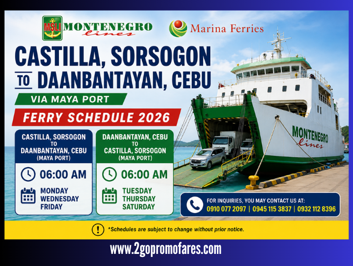 Montenegro-Lines-Castilla-Sorsogon-to-Daanbantayan-Cebu-Ferry-Schedule-2026.